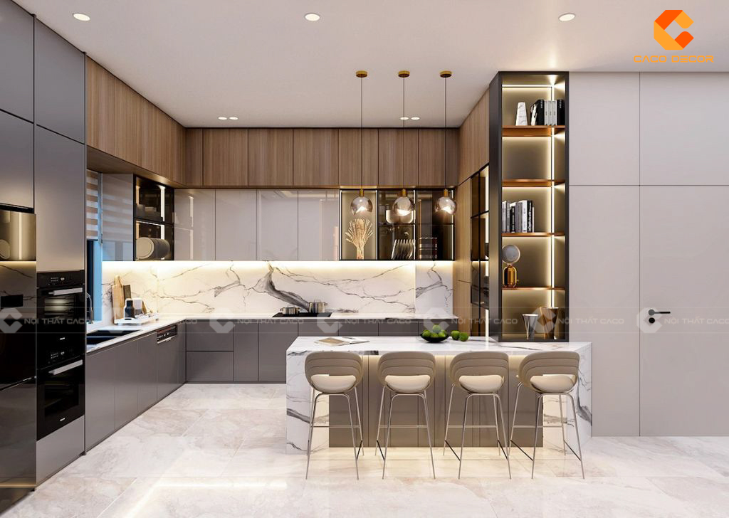 Tủ Bếp Gỗ MFC: Giải Pháp  9